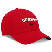 Georgia Nike Sideline Club Unstructured Tri-Glide Cap